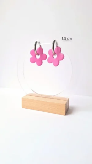 Accesorio Flor Rosa - Imagen 4