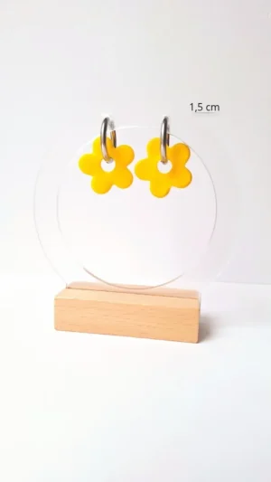 Accesorio Flor Amarillo - Imagen 3