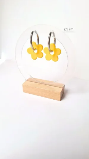 Accesorio Flor Amarillo - Imagen 2
