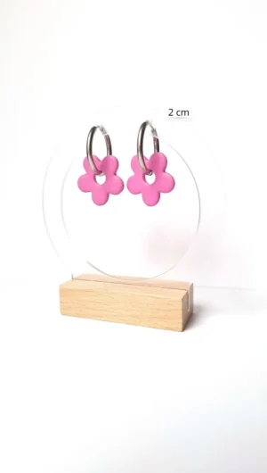 Accesorio Flor Rosa - Imagen 2