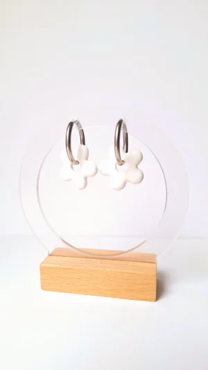 Accesorio Flor Blanca - Imagen 3