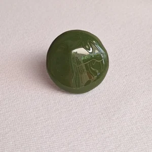 Anillo Maxi Verde Oscuro