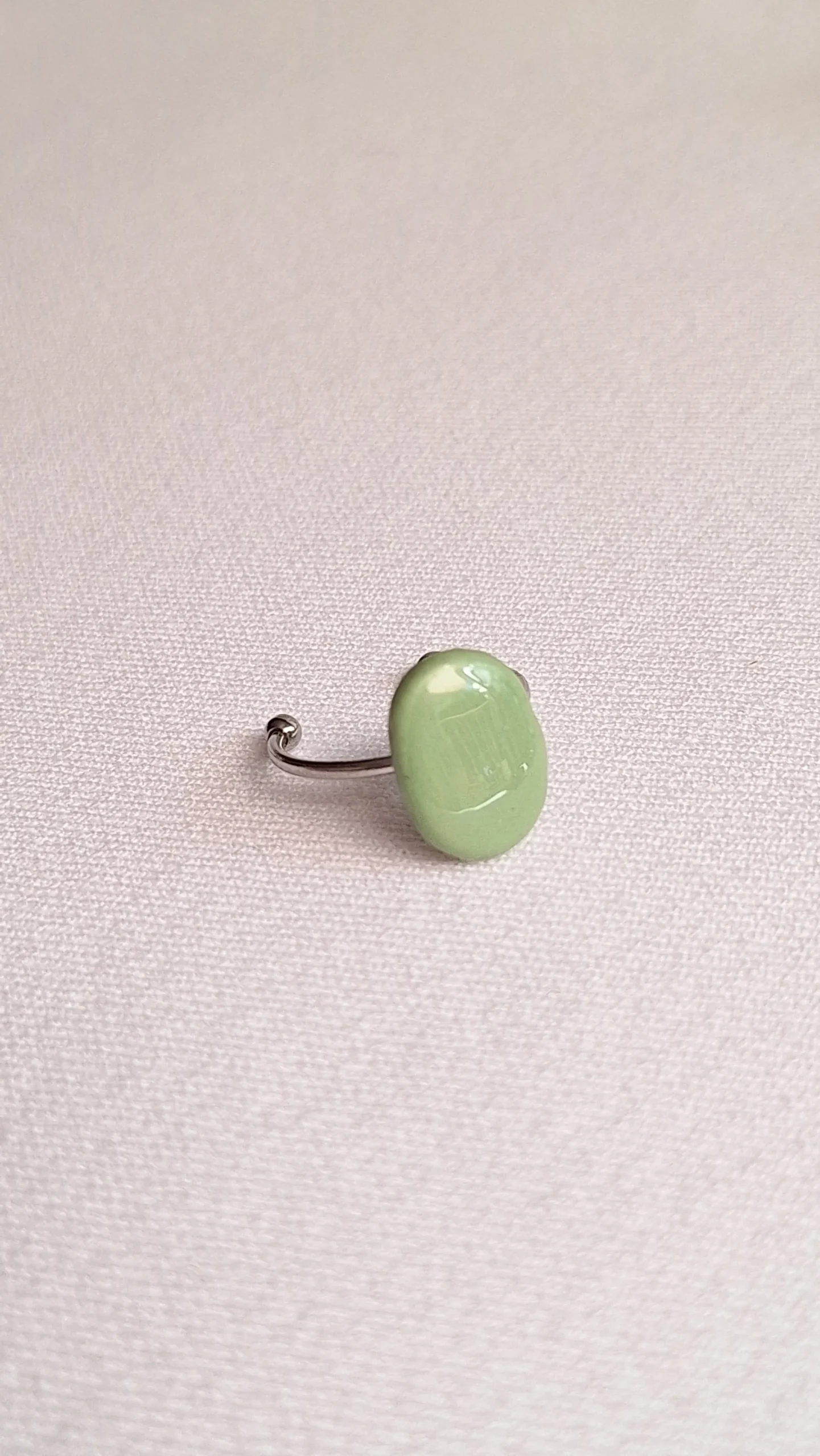 Anillo Mini Verde Claro - Imagen 4