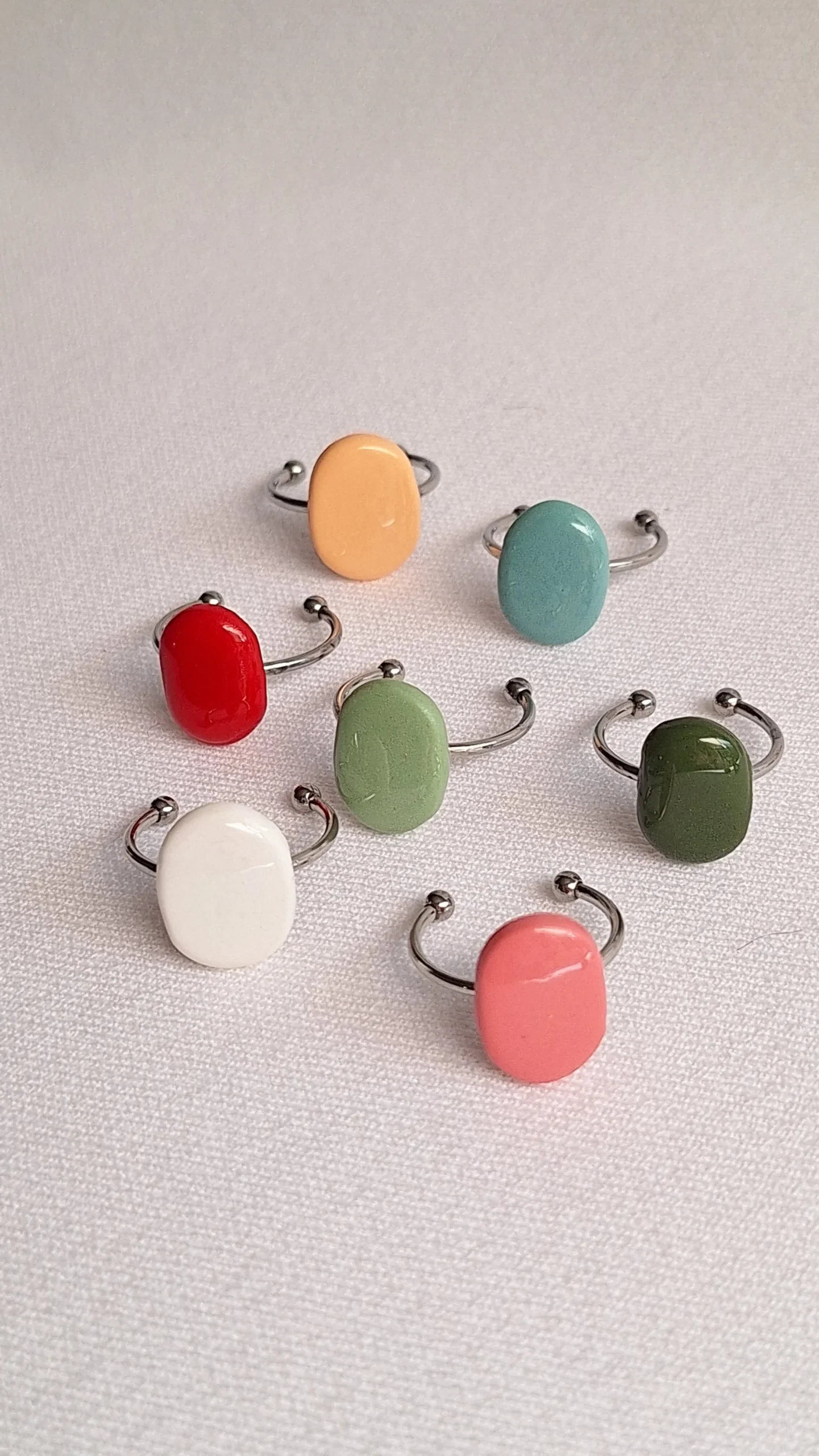 Anillo Mini Blanco - Imagen 4