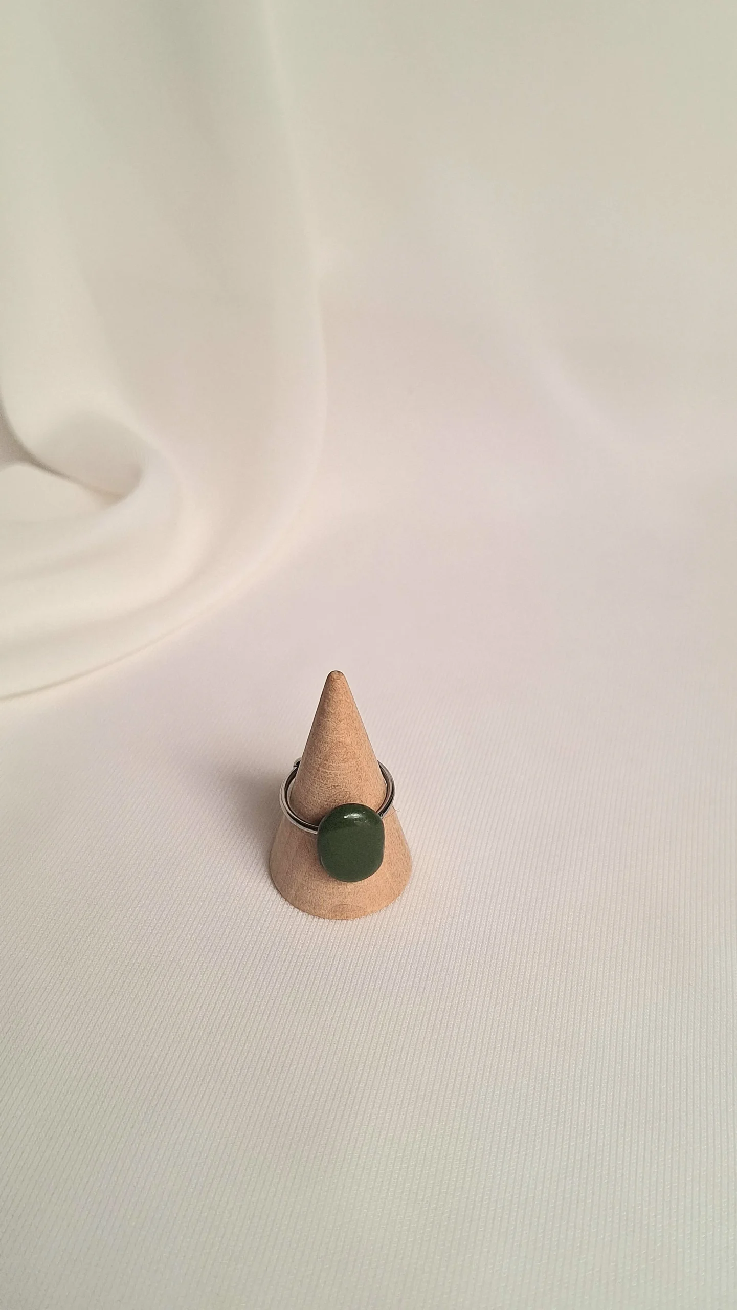 Anillo Mini Verde Oscuro