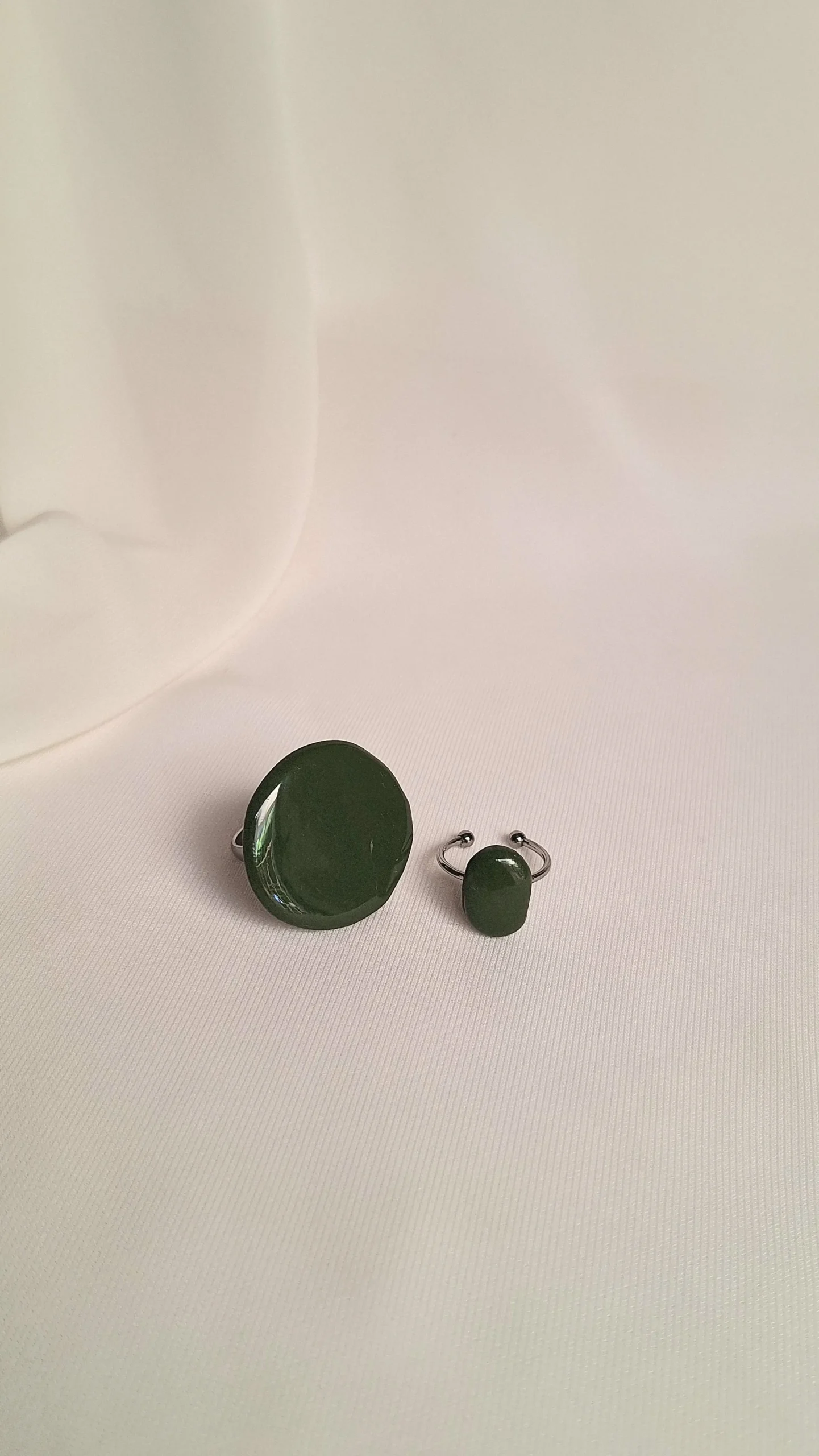Anillo Mini Verde Oscuro - Imagen 2